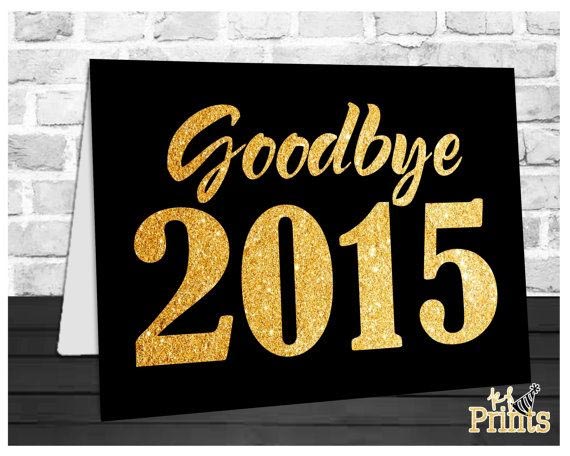 Goodbye 2015!