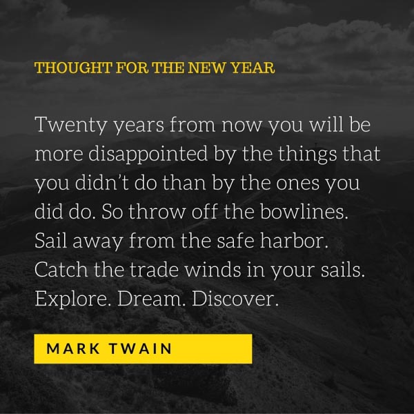 Goodbye, 2015. Hello, 2016.