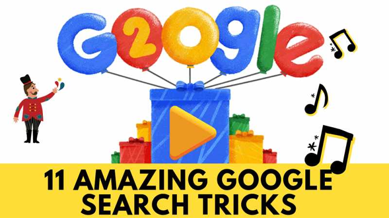 Google 20th Birthday Special :- 11 Amazing Google Search Tricks