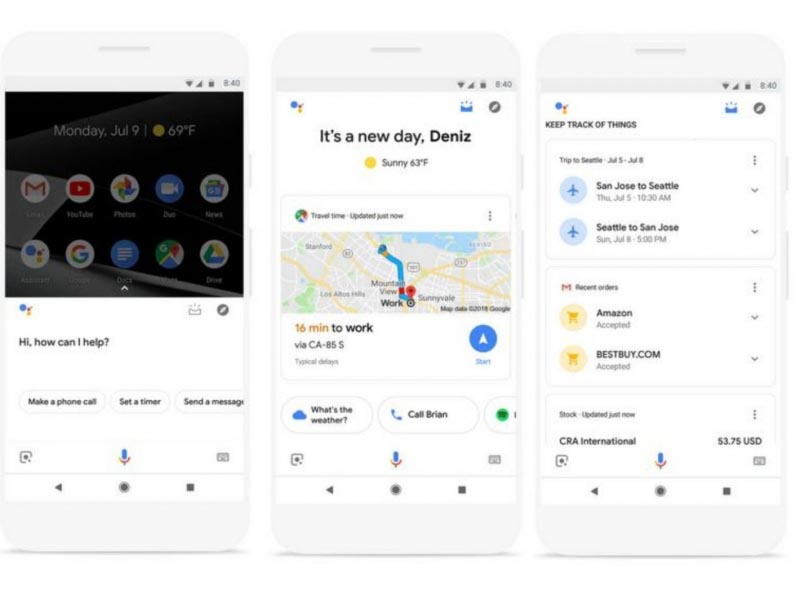 Google Assistant Digital Marketing Update Adds Visual Walkthrough Of An Entire Day