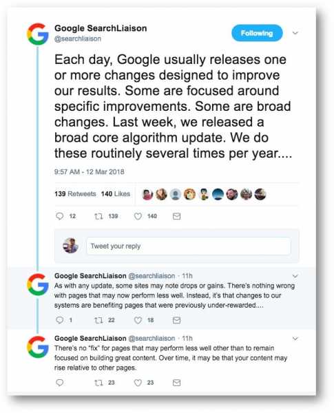 Google Core Search Algorithm Update