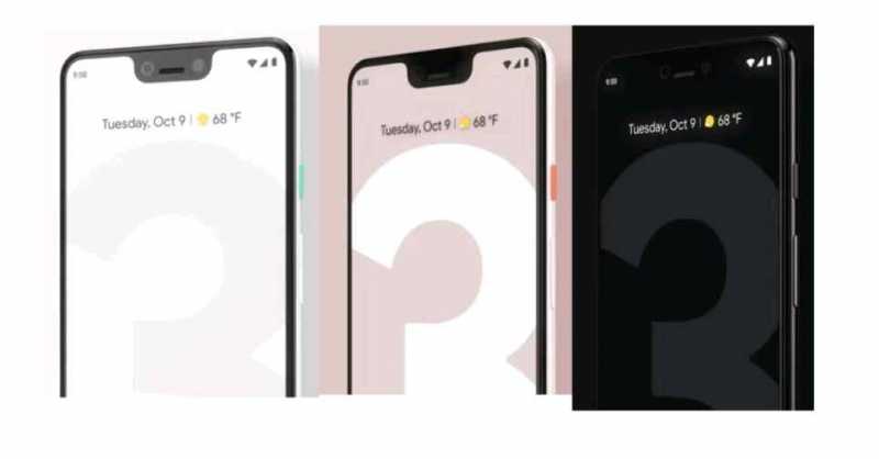 Google Pixel 3, Pixel 3 XL With Dual Selfie Camera And IP68 Rating Launched; Price In India - TechArea
