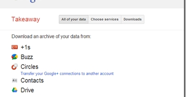 Google Takeout
