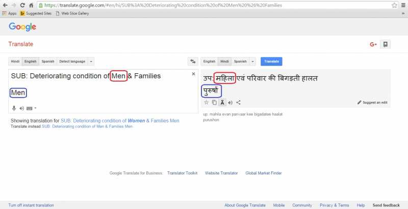 Google Under Feminist Threat?