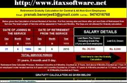 Gratuity Limit Increased to Rs. 20 lakhs, With Gratuity Calculator with Gratuity Calculation Formula.