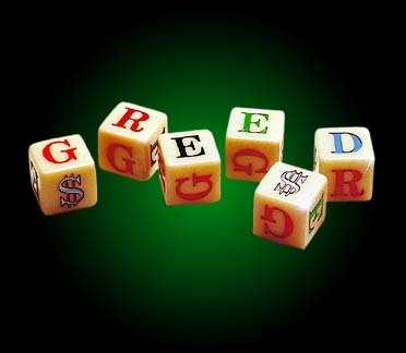 Greed: The Cause Of All Problems In This World