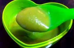 Green Bean and Apple Puree for babies
