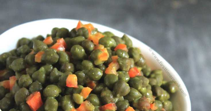 Green Chickpea Salad In Mustard Vinaigrette