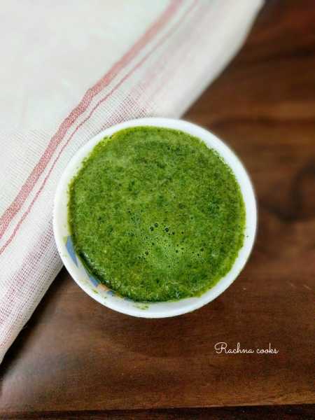 Green Chutney Recipe | Pudina Chutney Recipe - Rachna Cooks