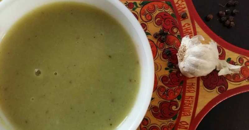 Green Peas And Cauliflower Soup Recipe