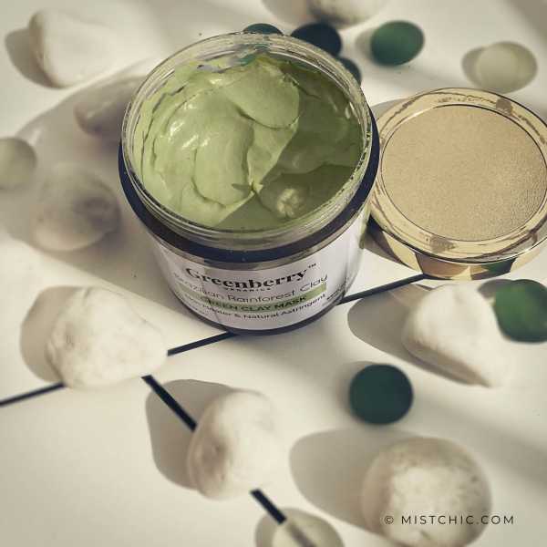 Greenberry Organics Brazilian Rainforest Green Clay Mask Review » MISTCHIC