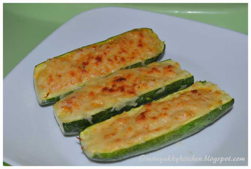 Grilled Zucchini Boat