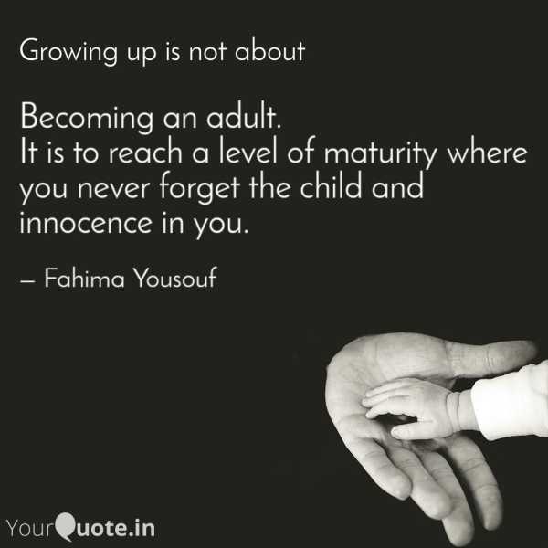 Growing Up