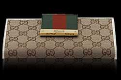 Gucci Continental Wallet Classic Stripe (Beige) | fashion trends and tips