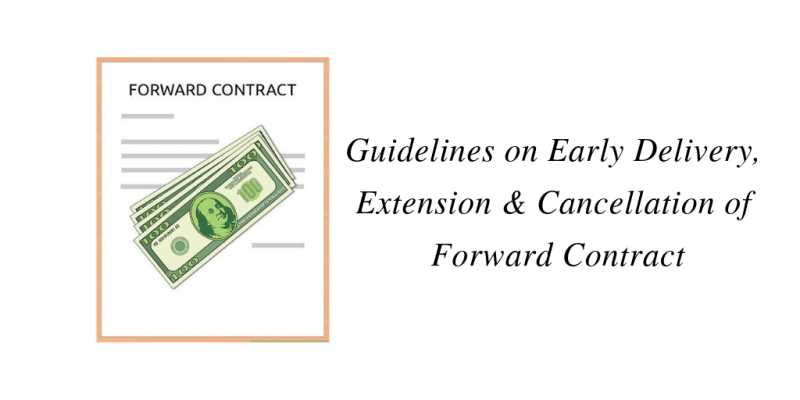 Guidelines On Early Delivery, Extension & Cancellation Of Forward Contract