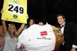 Guiness World Record for most T-Shirts worn at one time.