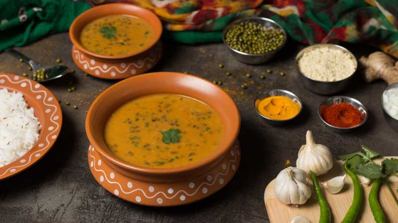 Gujarati Style - Moong Dal Kadhi Recipe - Indian Vegetarian Recipes By Siddhi - Quick Recipes & Cooking Ideas