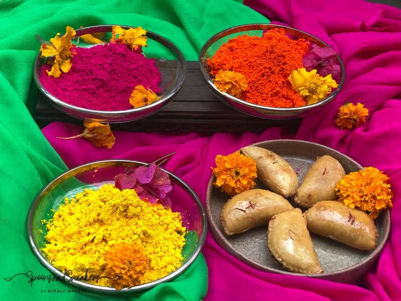 Gujiya - The Traditional Half Moonlike Mithai Of Holi