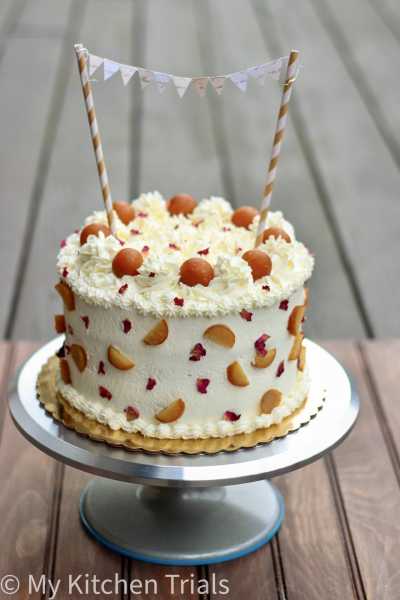 Gulab Jamun Cake