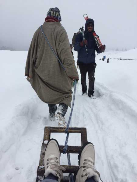 Gulmarg - Snow Blizzards And A White Kashmir