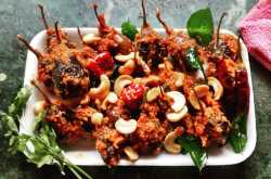 Guthi Vankaya Podi Kura | Spice stuffed brinjal