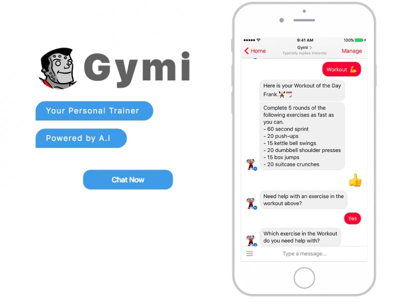 Gymi - The Digital Age Personal Trainer