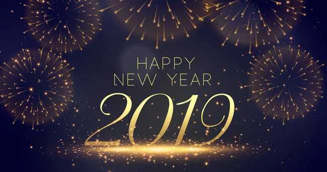 HAPPY NEW YEAR 2019... 