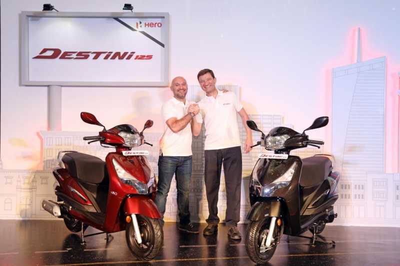 HERO Destini 125 Scooter Launched In India, Price â¹ 54,650
