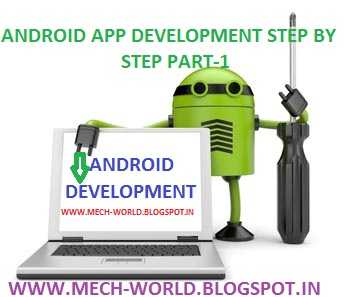 HOW TO MAKE ANDROID APPLICATIONS ? FULL TUTORIAL  FOR  BEGINNERS STEP BY STEP  PART-1