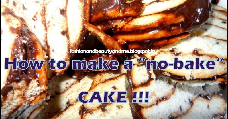 HOW TO: No Bake Cake With Biscuits !!!