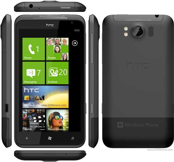 HTC Titan With  Windows Phone 7.5 Mango OS