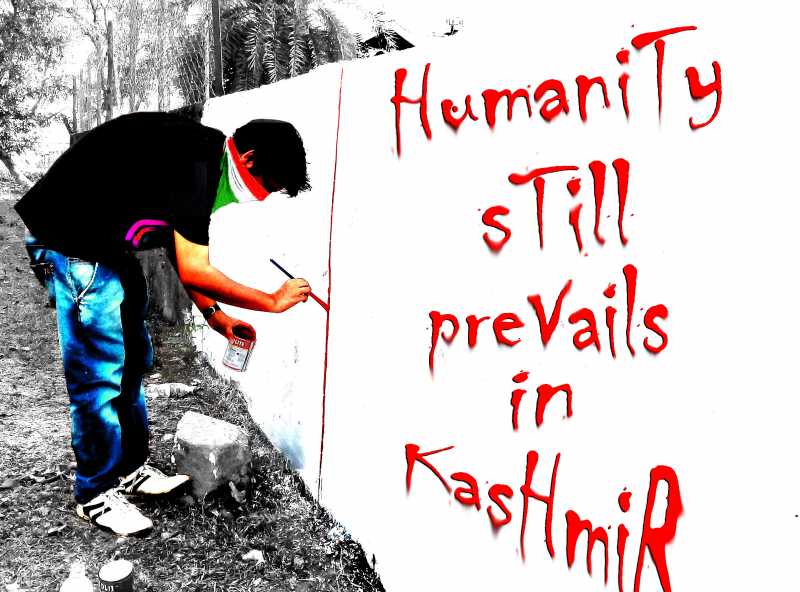 HUMANITY STILL PREVAILS IN KASHMIR.