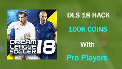 Hack Dream League Soccer 2018 | 100K Coins With Pro Players