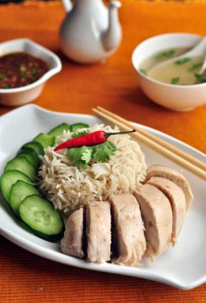 Hainanese Chicken Rice