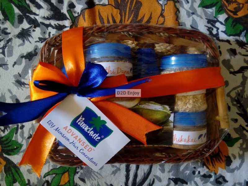 Hair Care In Monsoon With #ParachuteAdvansed Hair Oil DIY Kit