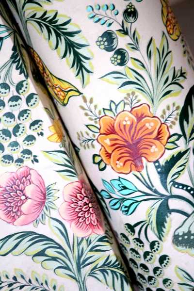 Hand Painted Fabric Lampshade - When Art Meets Craft