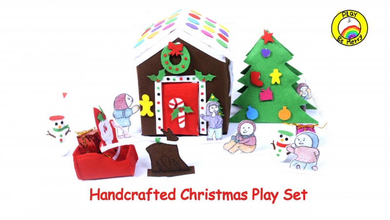 Handcrafted Christmas Play Set