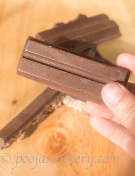 Handmade Kit Kat Chocolates Recipe- Pooja