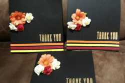 Handmade Thank You Cards