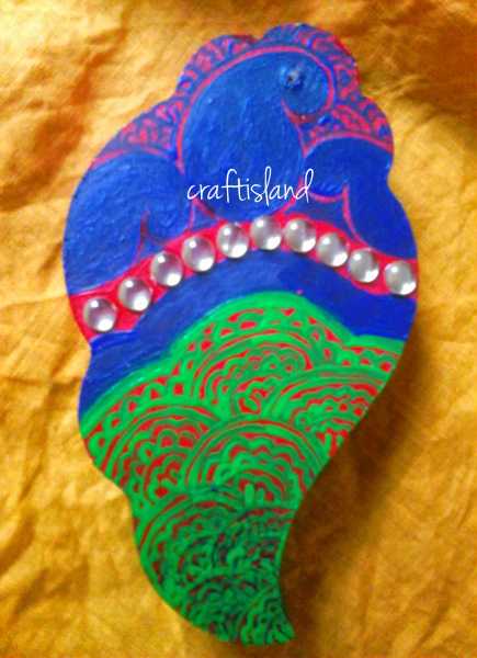 Handpainted Chopra/roli-chawal Stand