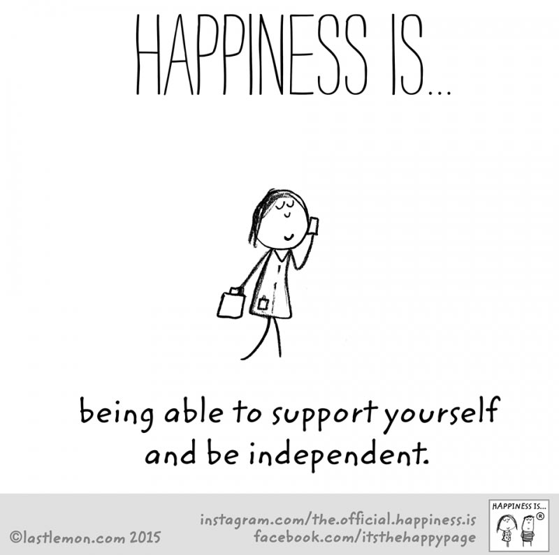 Happiness Is .. Financial Independence 