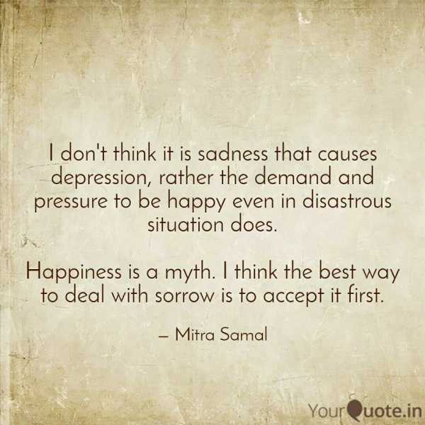 Happiness Is A Myth (Second Take)