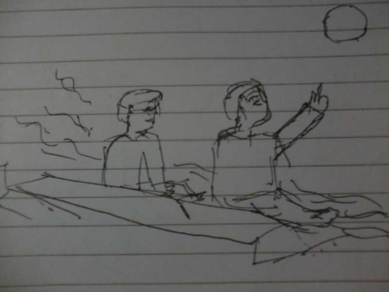 Happiness On The Banks Of A River