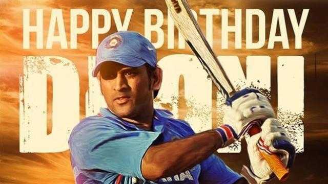 Happy Birthday Dhoni