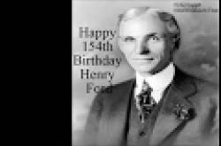 Happy Birthday Henry Ford