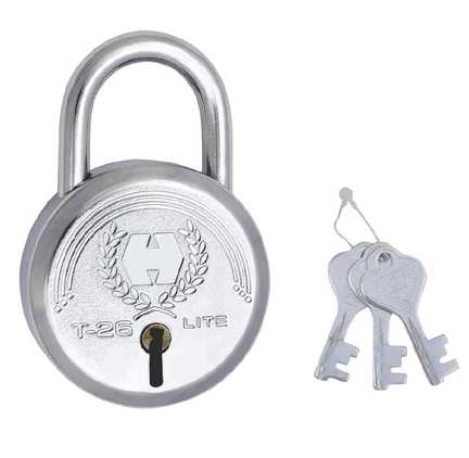 Harrison Steel 5 Levers Padlock With 3 Keys Lowest Online