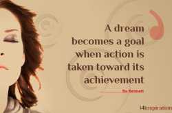 Have more dreams in the new year with more positive thoughts