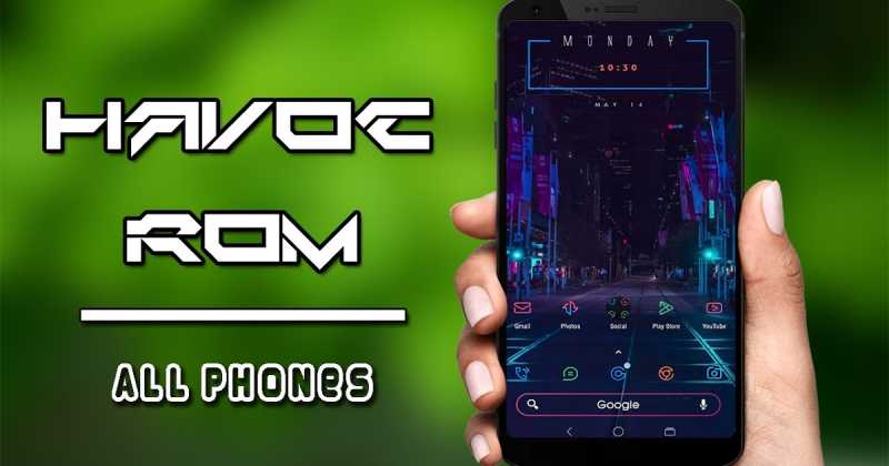 HavocOS Pie Updated With Font Picker, New Features To Clock App & More