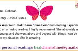 Heal Charm Shine Personal Reading Clients� Testimonials Album 3
