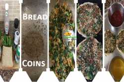 Healthy & Delicious Palak Capsicum Bread Coins - Travel, Technology, Reviews